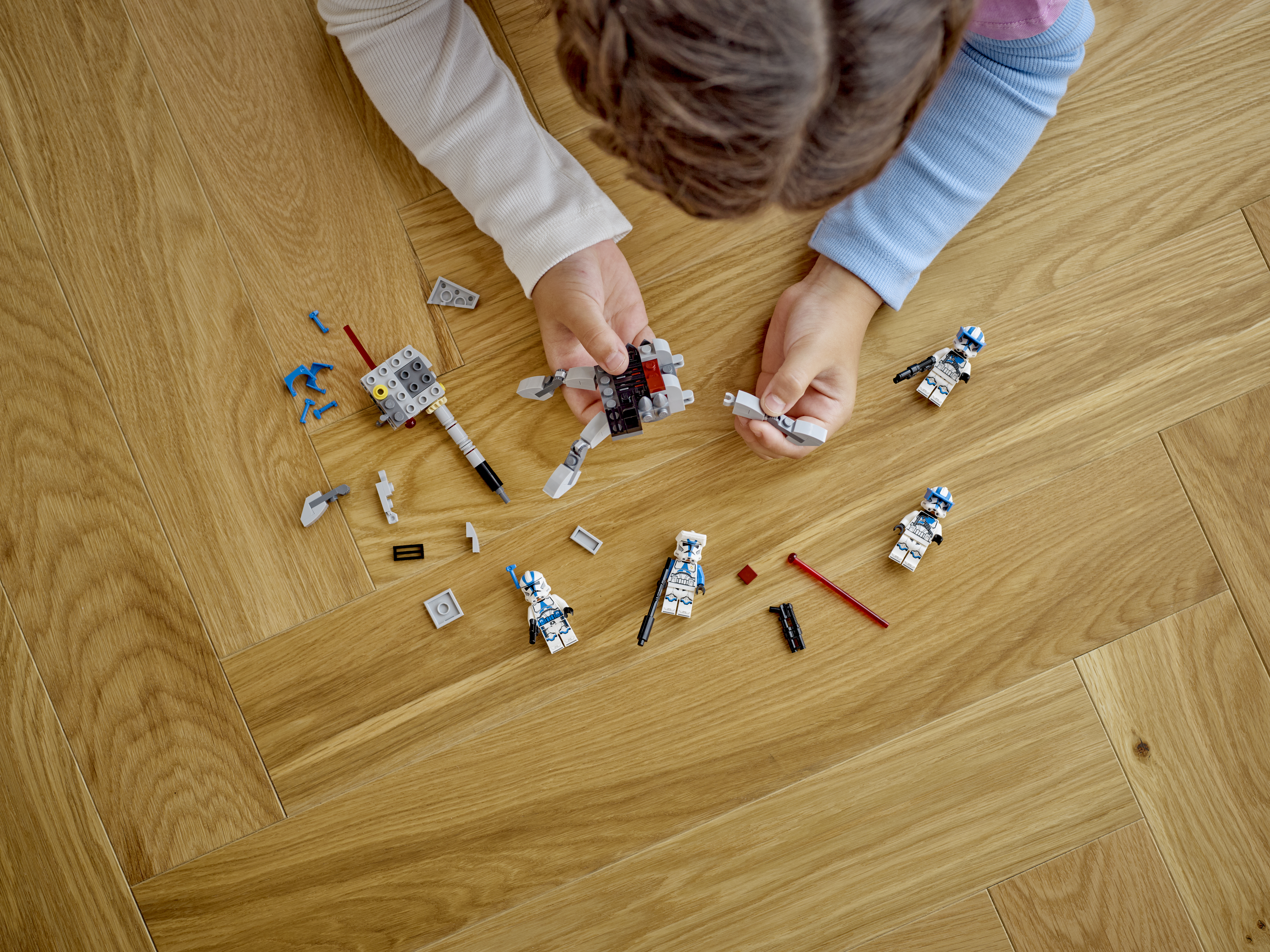 LEGO 75345 501st Clone Troopers Battle Pack – Building experience with the 119-piece set