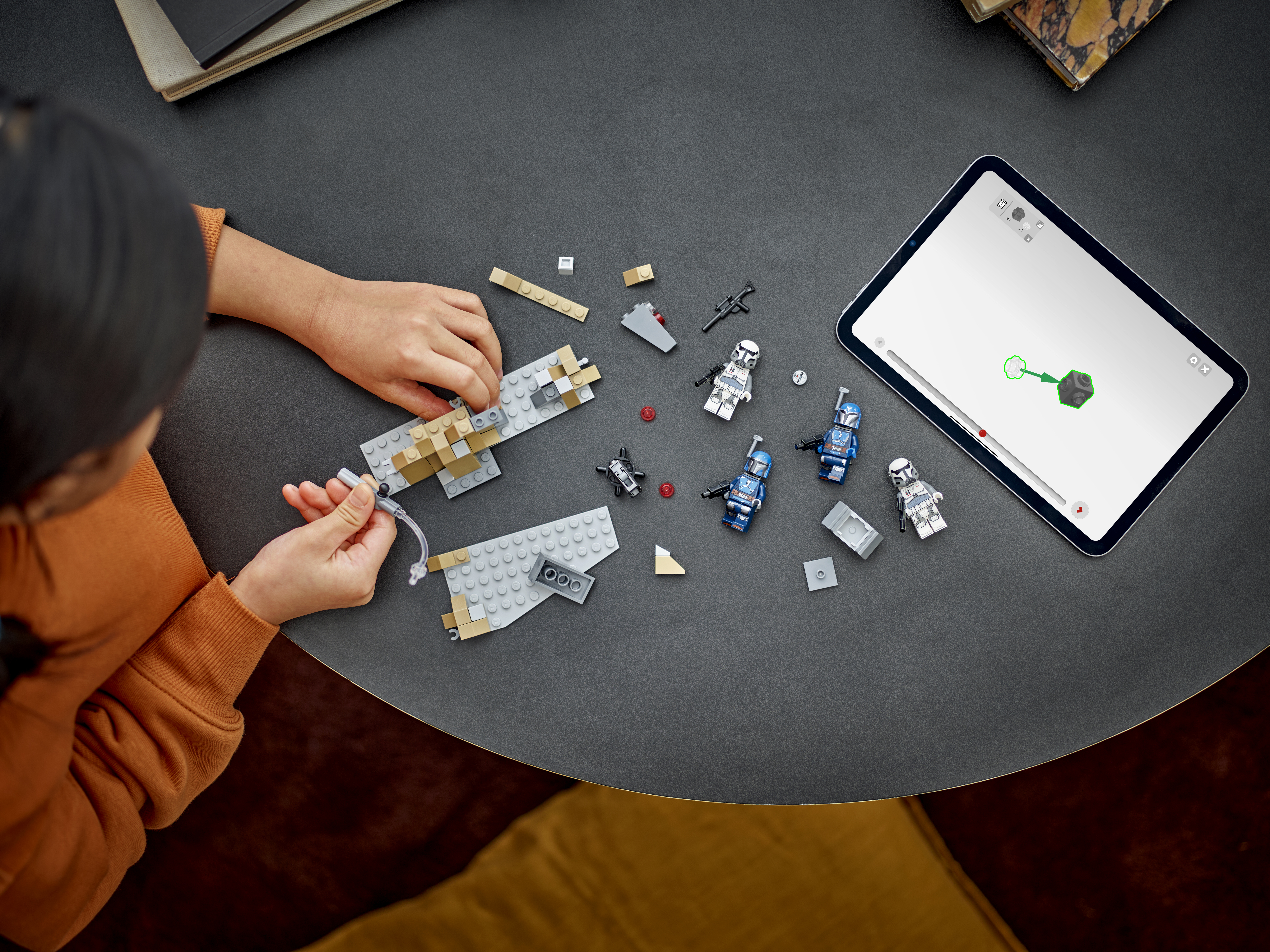 LEGO 75373 beim Bauen – Schritt-für-Schritt Konstruktion