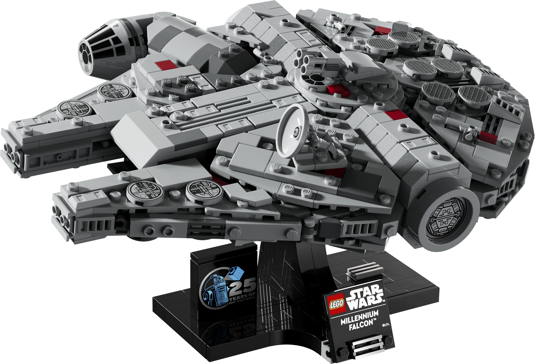 LEGO 75375 Millennium Falcon – Complete view of the model