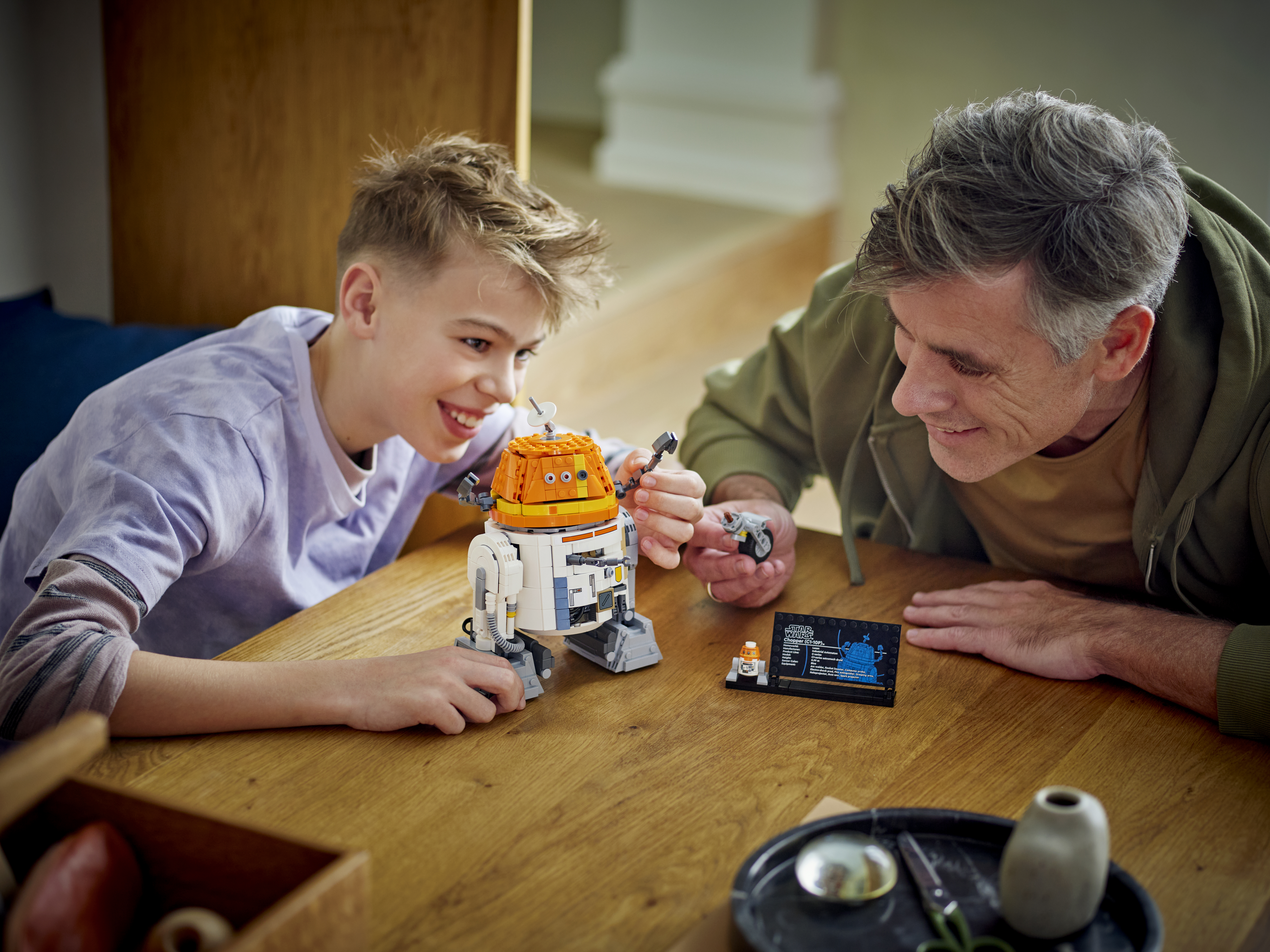 LEGO 75416 Chopper – Ausgestellt auf dem Ständer als Display-Piece