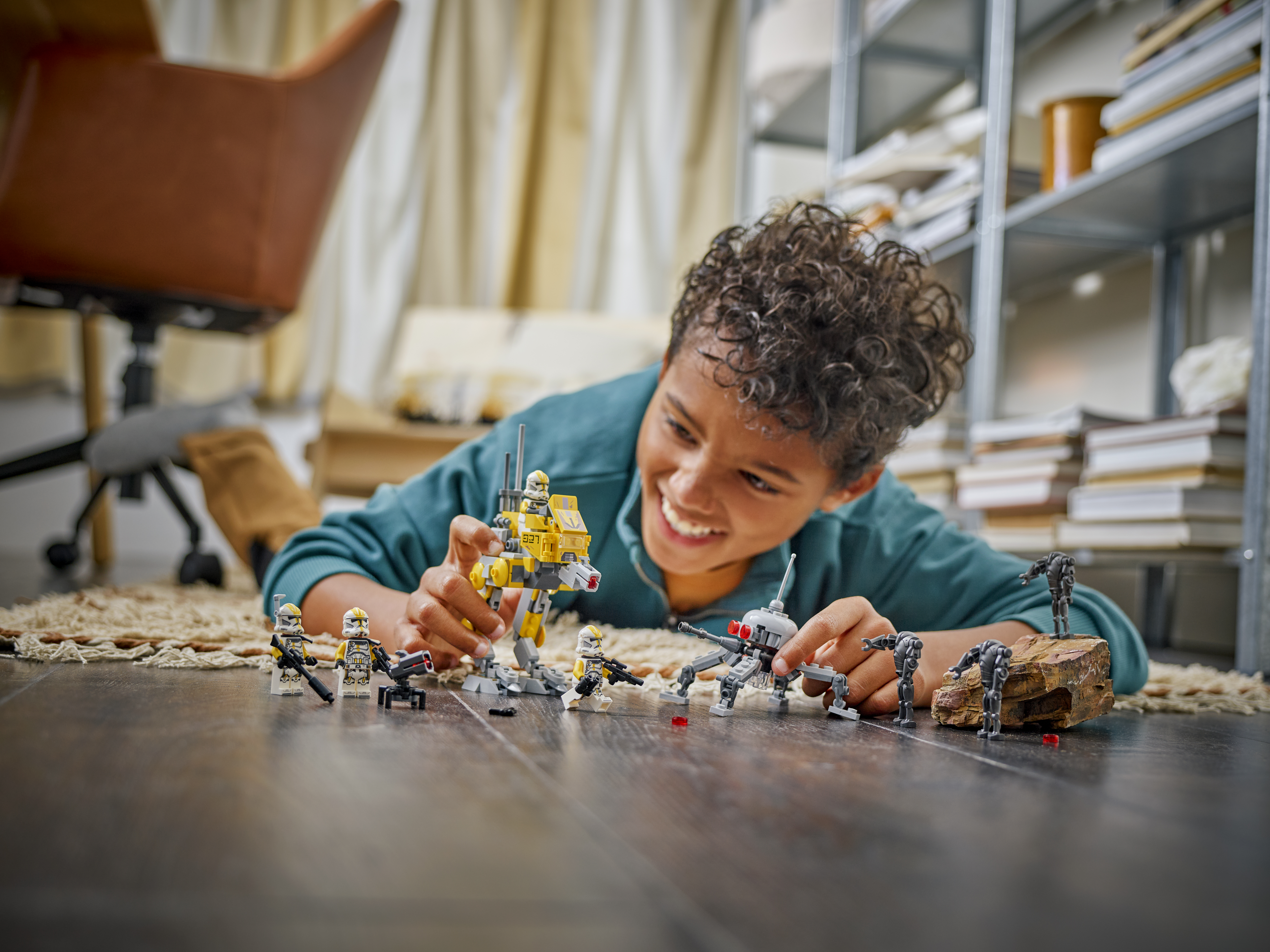 LEGO 75431 – Spielszene mit Klonsoldaten vs. Kampfdroiden