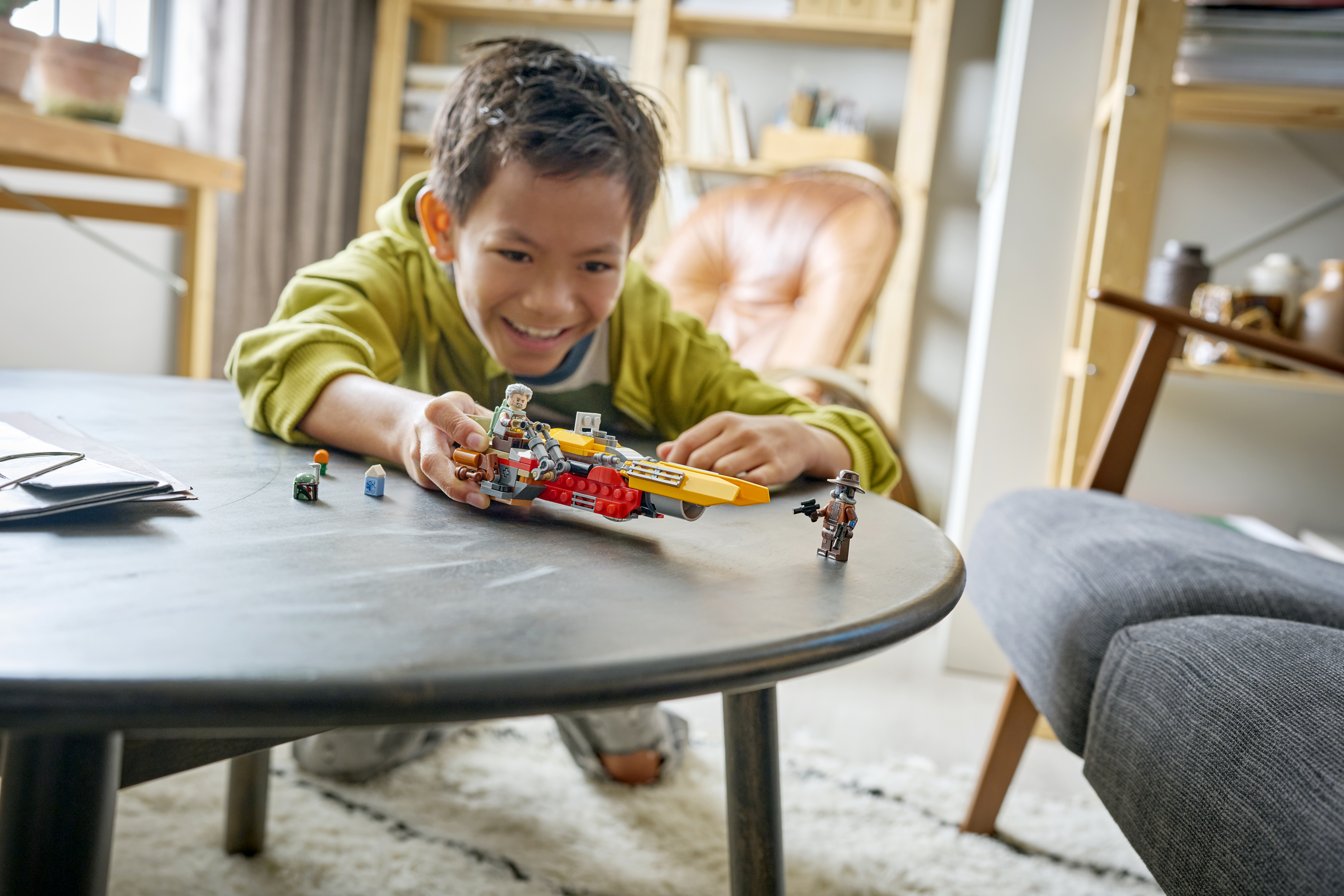 LEGO 75437 Cobb Vanths Speeder im Spieleinsatz