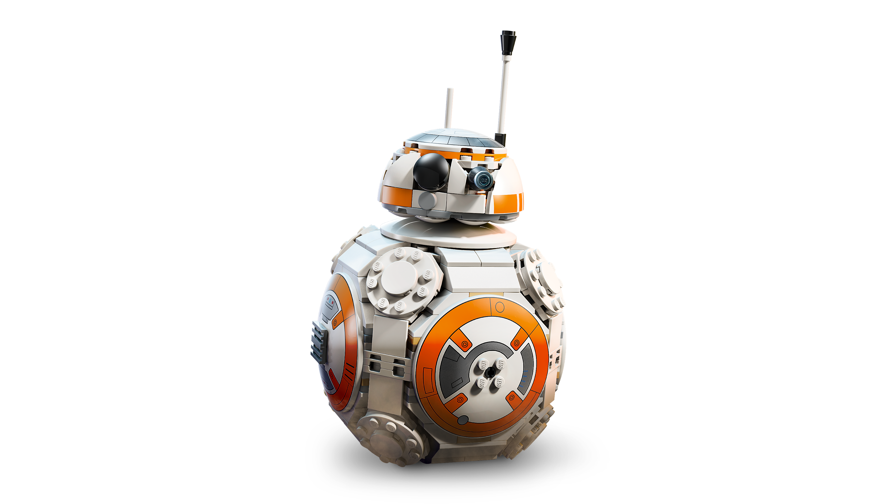 LEGO 75452 BB-8 – Detailansicht des beweglichen Kopfes und der mechanischen Innereien