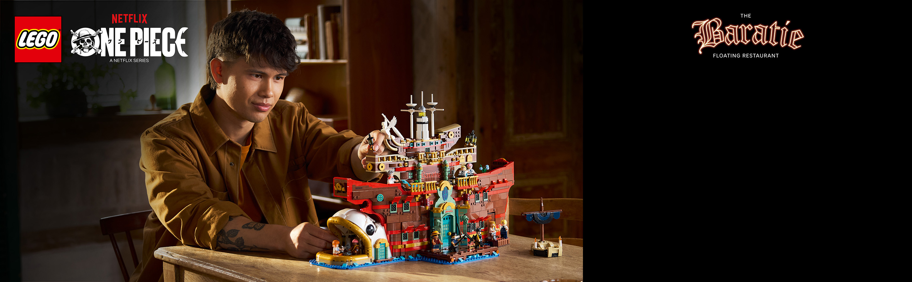 LEGO 75640 Lifestyle-Bild mit Detailansicht der Innenausstattung und Charakterplatzierung