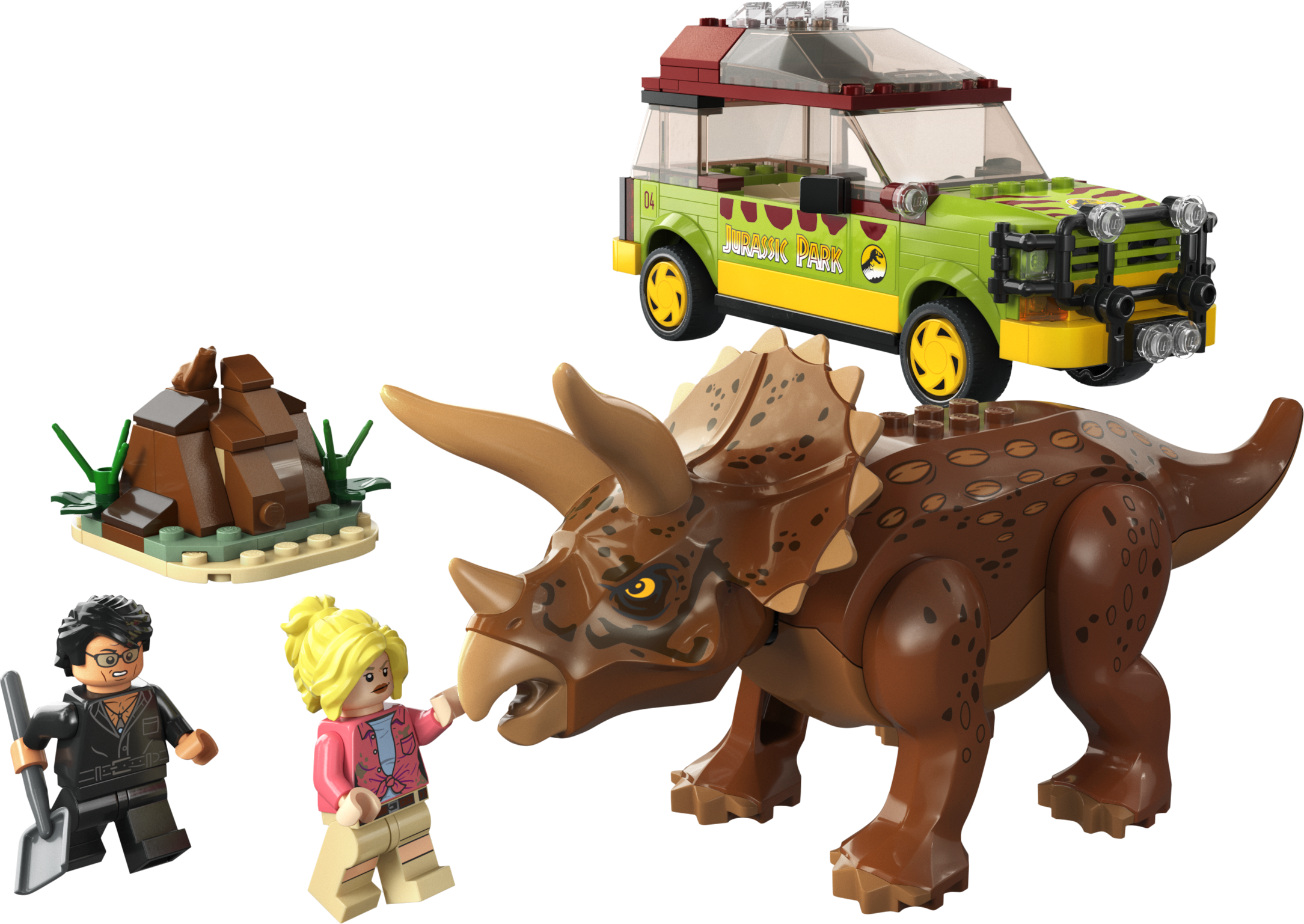 LEGO 76959 Ford Explorer detail with open door and navigation system