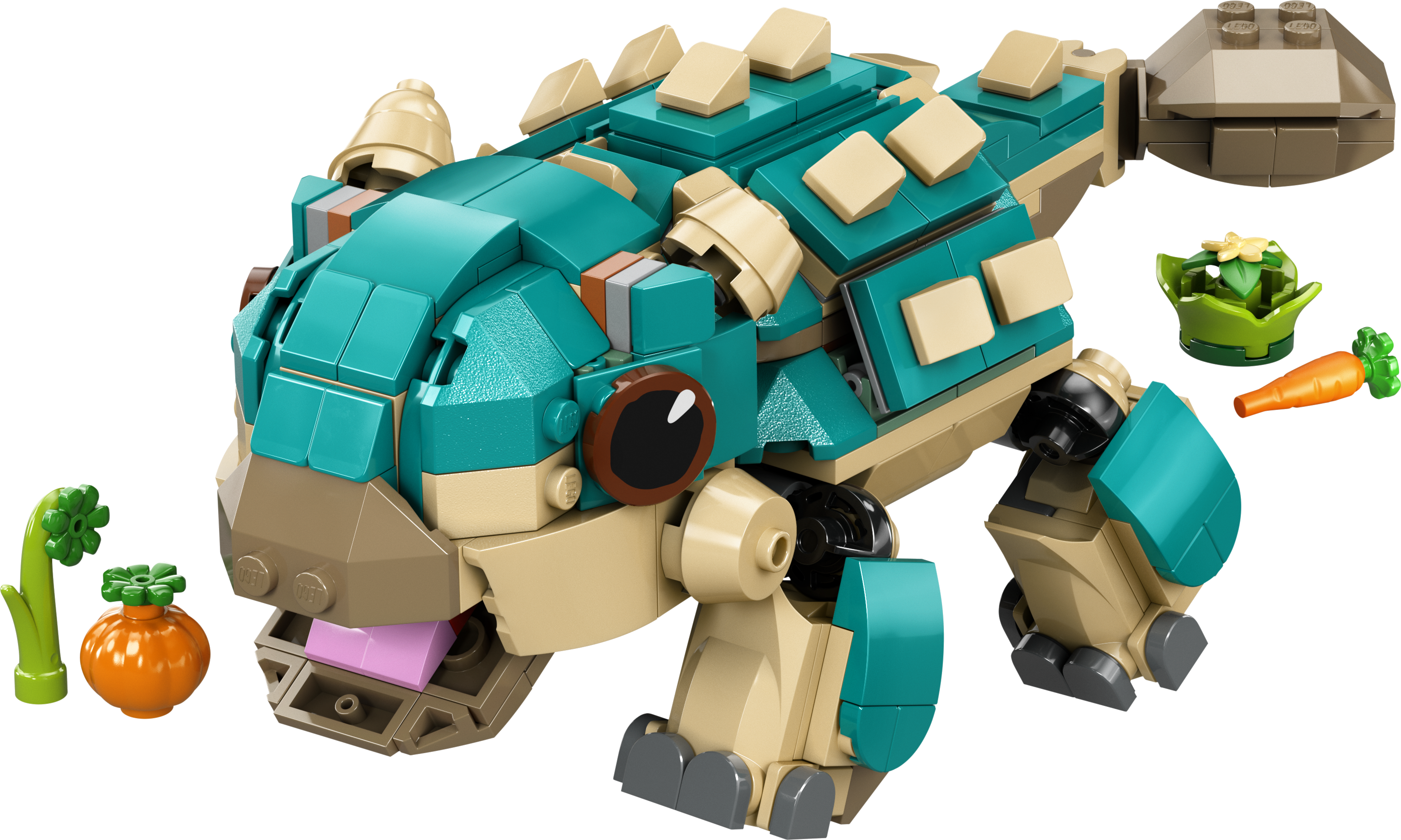 LEGO 76962 Baby Bumpy Detail mit aufgeklapptem Maul und beweglichen Beinen