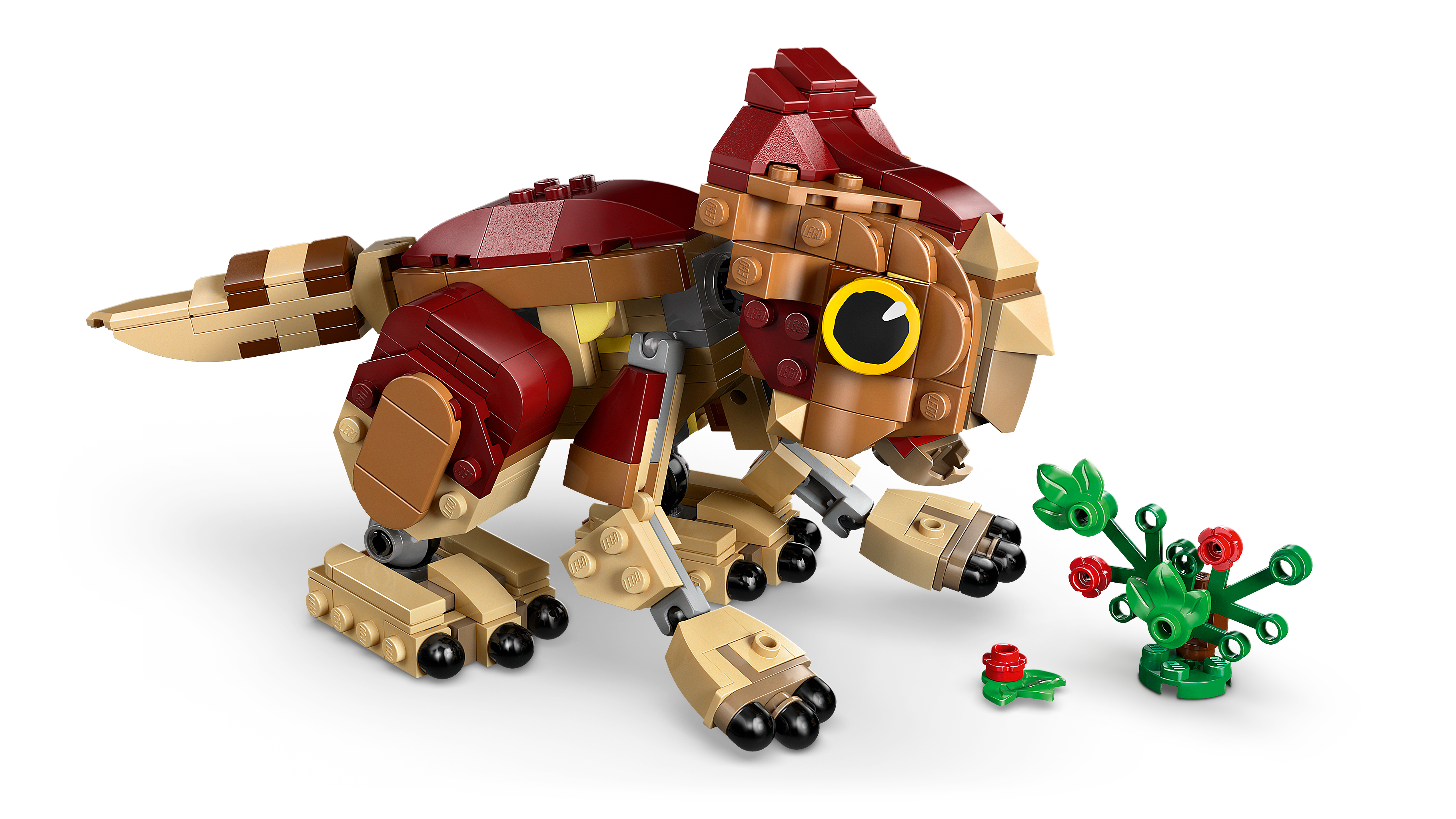 LEGO 76970 Babydinosaurier Aquilops mit Pflanze Produktbild liebevoll gestaltet