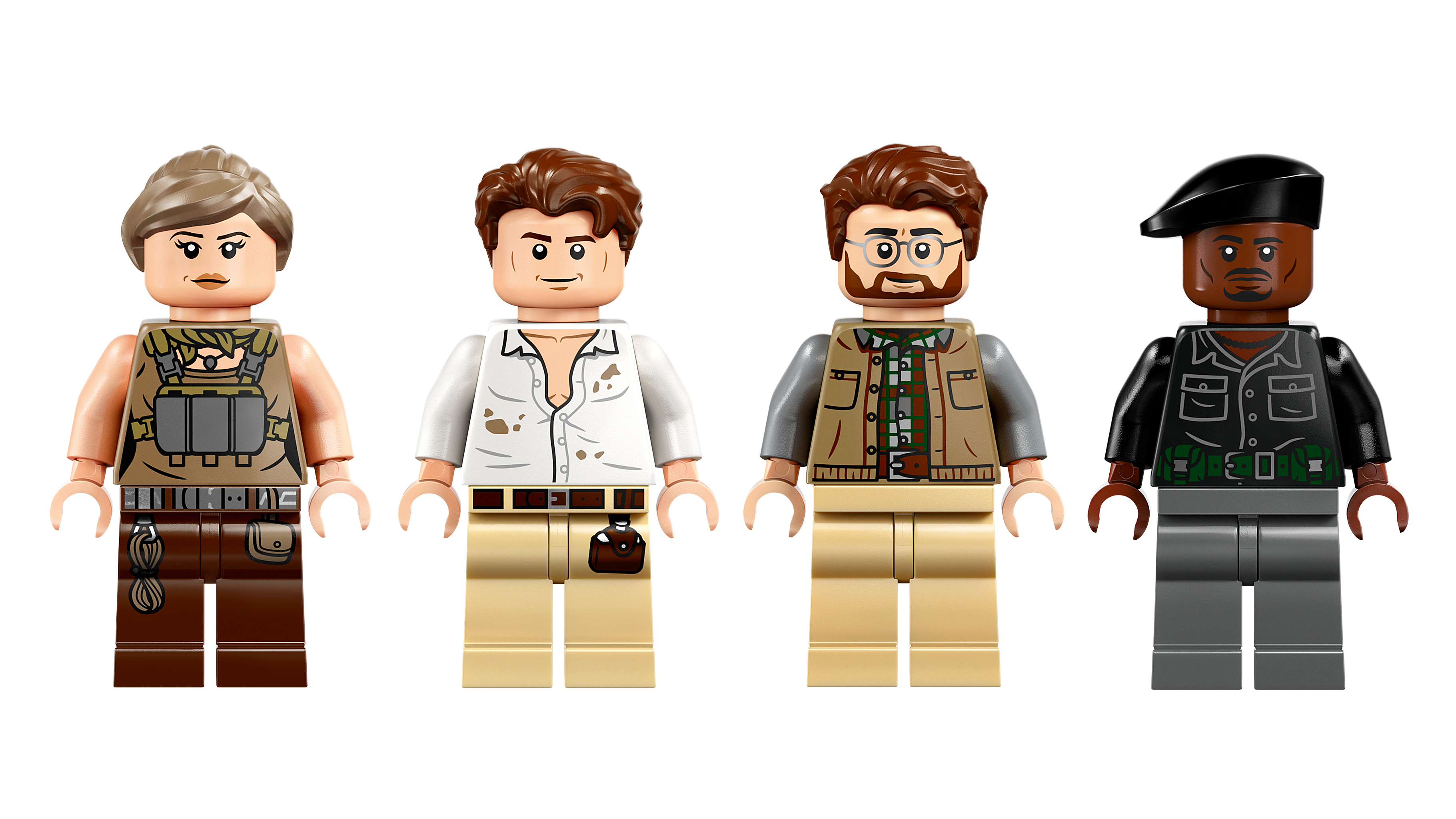 LEGO 76976 Spinosaurus and Quetzalcoatlus with expanded wings and moveable parts detail view