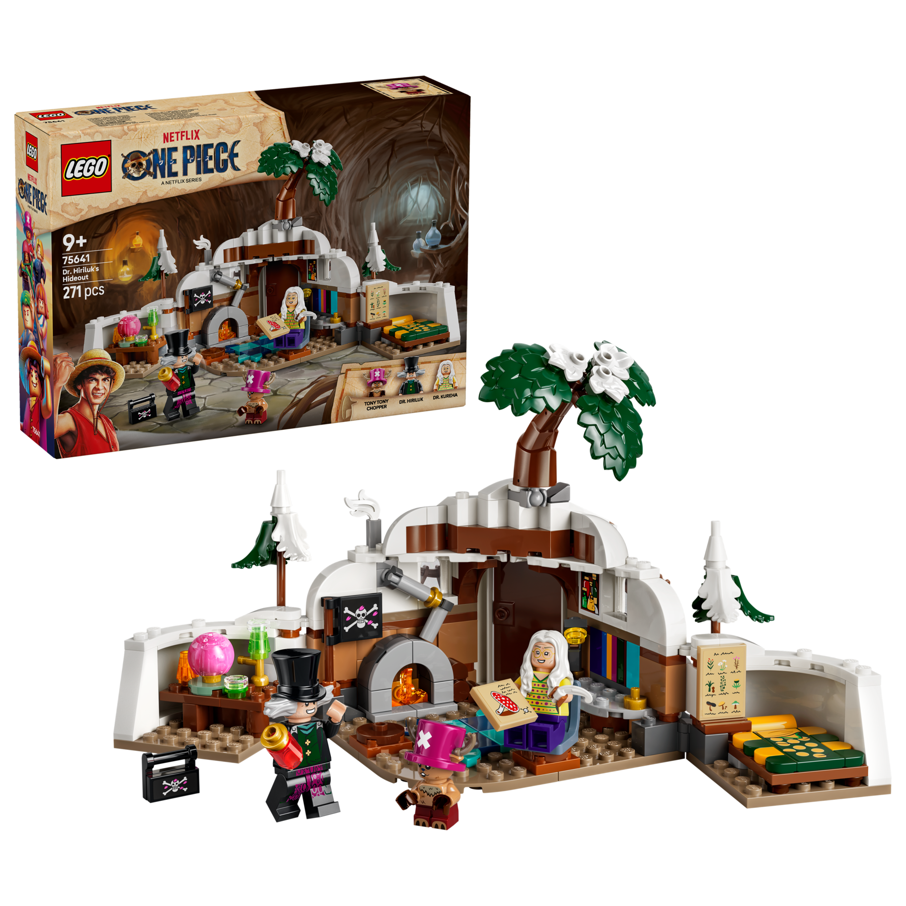 LEGO 75641 vollständig aufgebautes Set in Diorama-Darstellung